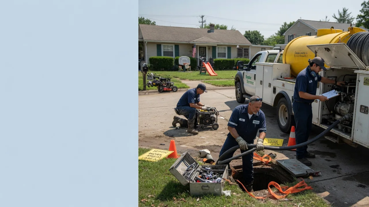 Septic Tank Pumping in North Aurora, IL near me
